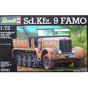 REVELL 03141 1/72 WW II德國.陸軍 Sd.Kfz.9'法莫'半履帶車