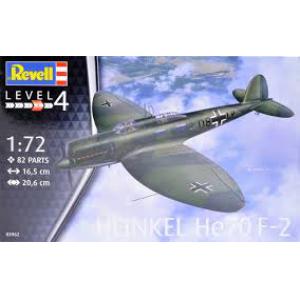 REVELL 03962 1/72 WW II德國.空軍 亨克爾 HE-70 F-2戰鬥機