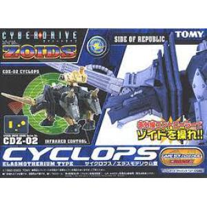 TOMY CDZ-02  ZOIDS.CYBER DRIVE系列--獨角戰牛 CYCLOPS