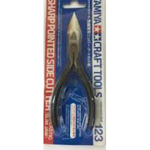 TAMIYA 74123 先細薄刃斜口鉗 SHARP POINTED SIDE CUTTER