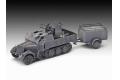 REVELL 03195 1/72 WW II德國.陸軍 Sd.Kfz.7/1半履帶防空砲車