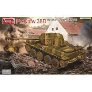 AMUSING 35A019 1/35 二戰德國.陸軍 Sd.Kfz.38D坦克@@
