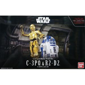 BANDAI 223297 1/12 星際大戰系列--C3PO機械人& R2-D2機械人