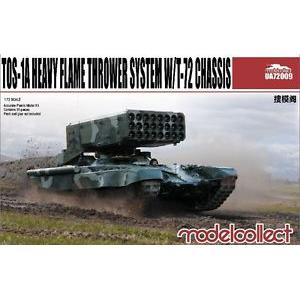 MODELCOLLECT UA-72009 1/72 俄羅斯.陸軍 TOS-1A帶T-72坦克底盤火箭炮