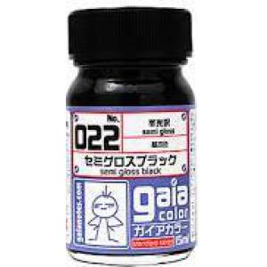 GAIA GA-022  半光澤黑色(半光澤) SEMI GLOSS BLACK