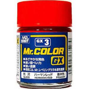 GUNZE  GX-003  速乾系/GX-003 赫曼紅 (光澤) HERMANN RED