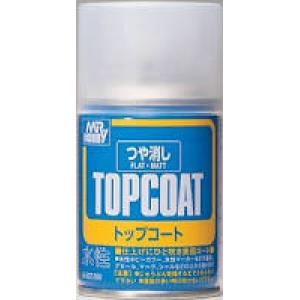 GUNZE GB-503 水性消光保護透明漆 Mr. TOP COAT SPRAY FLAT 4973028507829