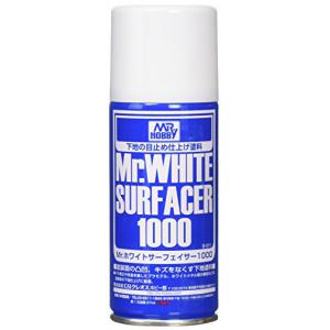 GUNZE GB-511  #1000白色補土噴罐 MR.WHITE SURFACE 1000