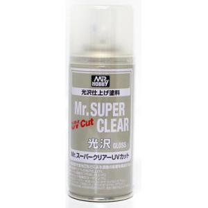 GUNZE GB-522  油性抗紫外線光澤保護透明漆 Mr.SUPER CLEAR UV CUT