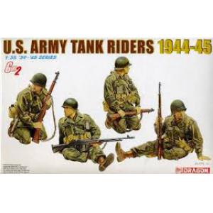 DRAGON 6378 1/35 WW II美國.陸軍 1944-45年坦克隨伴步兵人物/GEN.2