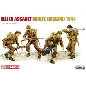 DRAGON 6515 1/35 WW II盟軍1944年CASSINO戰役盟軍人物