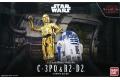 BANDAI 223297 1/12 星際大戰系列--C3PO機械人& R2-D2機械人
