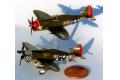 PLATZ PD-14 1/144 WW II美國.陸軍 P-47D'雷霆'戰鬥機/剃刀背型