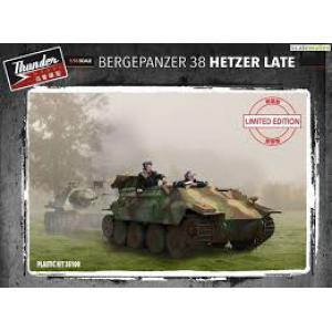THUNDER MODEL 35100 1/35 二戰德國陸軍 BERGEPANZER 38 HETZER EARLY '追獵者'早期生產型搶修裝甲車/特別限量版@@