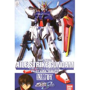 BANDAI 114211 1/100 #SEED-01 GAT-X105飛行打擊鋼彈 AILE STRIKE GUNDAM