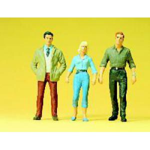 PREISER 65601 1/43-45 乘客及遊客人物 PASSENGERS & TRAVELLERS