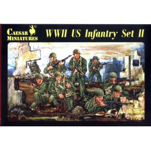 CAESAR MINIATURES H-071 1/72 WW II美國.陸軍 步兵人物SET.II