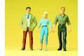 PREISER 65601 1/43-45 乘客及遊客人物 PASSENGERS & TRAVELLERS