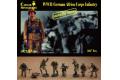 CAESAR MINIATURES 7713 1/72 WW II德國.陸軍 非洲軍團步兵人物(組合系列)