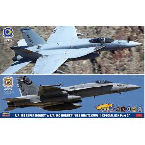 HASEGAWA 52167-SP-367 1/72 美國.海軍 駐尼米茲航母第CVW-11中隊F/A-18E'超級大黃蜂'戰鬥機&F/A-18C'大黃蜂'戰鬥機PART.2/限量生產ㄊ