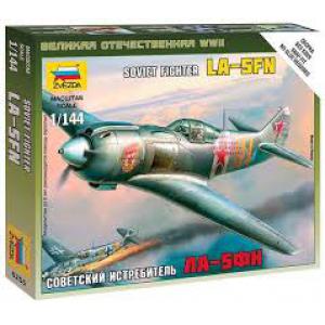 ZVEZDA 6255 1/144 WW II蘇聯.空軍 拉普金斯LA-5FM戰鬥機