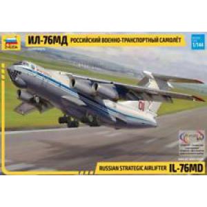 ZVEZDA 7011 1/144 俄羅斯.空軍 伊留申公司IL-76MD'戰略空運員'運輸機@@
