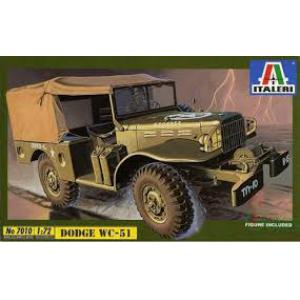 ITALERI 7010 1/72 WW II美國.道奇汽車 WC-51 3/4噸卡車