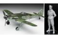 HASEGAWA 08251 WW II德國.空軍 福克.沃夫 FW190D-9戰鬥機帶'巴克霍恩'人物/限量生產