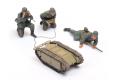 TAMIYA 35357 1/35 WW II德國.陸軍 突擊先鋒小組人物&'哥利亞'遙控爆破坦克