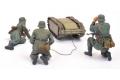 TAMIYA 35357 1/35 WW II德國.陸軍 突擊先鋒小組人物&'哥利亞'遙控爆破坦克
