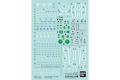 BANDAI 224916 1/144 #117 RG版 OO QAN[T]量子型OO鋼彈適用水貼紙
