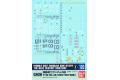 BANDAI 224919 1/100/1/144 #120 RE/HG版 鋼彈外傳.滄藍命運適用通用水貼紙