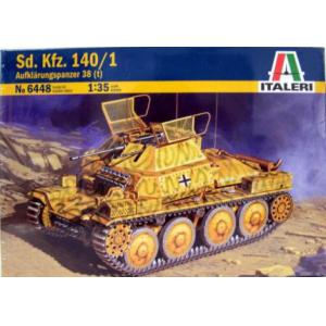 ITALERI 6448 1/35 WW II德國.陸軍 Sd.Kfz.140/1 Auf 38(t)自行防空炮