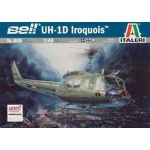 ITALERI 0849 1/48 美國.貝爾飛機公司 UH-1D' 易洛魁戰士'通用直升機