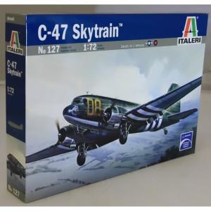 ITALERI 0127 1/72 WW II美國.陸軍 C-47'空中列車'運輸機