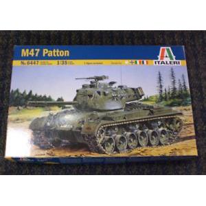 ITALERI 6447 1/35 美國.底特律公司 M-47'巴頓'中型坦克/德國.國防軍式樣