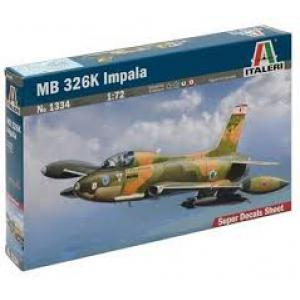 ITALERI 1334 1/72 義大利.馬基公司 MB-326K'黑斑羚'攻擊機
