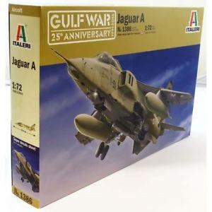 ITALERI 1386 1/72 歐洲 '美洲虎'A攻擊機/沙漠風暴行動25周年