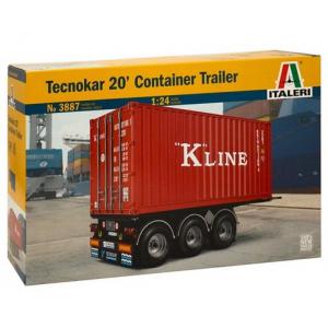 ITALERI 3831 1/24 TECNOKAR 20' TRAILER  Picture