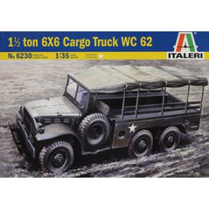 ITALERI 6230 1/35 WW II美國.道奇公司 WC-62 1.5頓6X6卡車@@