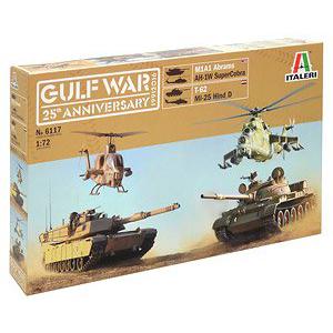 ITALERI 6117 1/72 沙漠風暴行動25周年紀念.美伊敵對雙方地面主戰武器