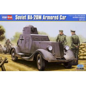 HOBBY BOSS 83884 1/35 二戰蘇聯.陸軍 BA-20M輪式裝甲車@@