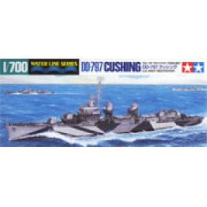 TAMIYA 31907 1/700 WW II美國海軍 DD-797佛萊契級'庫辛/CUSHING'驅逐艦