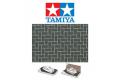 TAMIYA 87169 造景用紙張--灰磚地板A DIORAMA MATERIAL SHEET--GRAY-COLORED BRICKWORK A