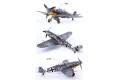 ACADEMY 12321 1/48 WW II德國.空軍 梅賽施密特BF 109.G-2/G-6戰鬥機/JG-27中隊式樣-附卡多水貼