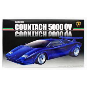 FUJIMI 126555-RS-11 1/24 藍博基尼汽車 COUNTACH LP-5000QV跑車