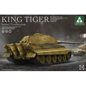 TAKOM 2096 1/35 WW II德國.陸軍 Sd.Kfz.182 PzKfw VI Ausf B '虎王'初期生產型坦克/4合1
