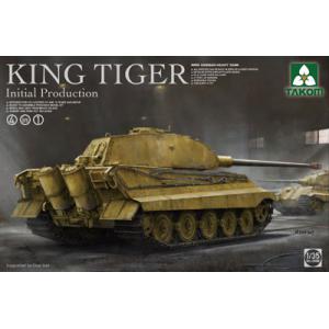 TAKOM 2096 1/35 WW II德國.陸軍 Sd.Kfz.182 PzKfw VI Ausf B '虎王'初期生產型坦克/4合1