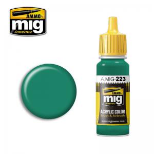 A.MIG-0223 內部松綠色 INTERIOR TURQUOISE GREEN