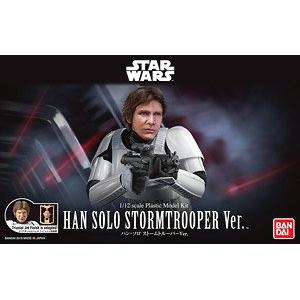 BANDAI 225743 1/12 星際大戰系列--韓.索羅(帝國風暴兵式樣)/HAN SOLO STORMTROOPER VER.